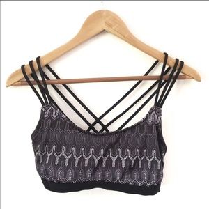 Geo Pattern Prana Bra Size Small